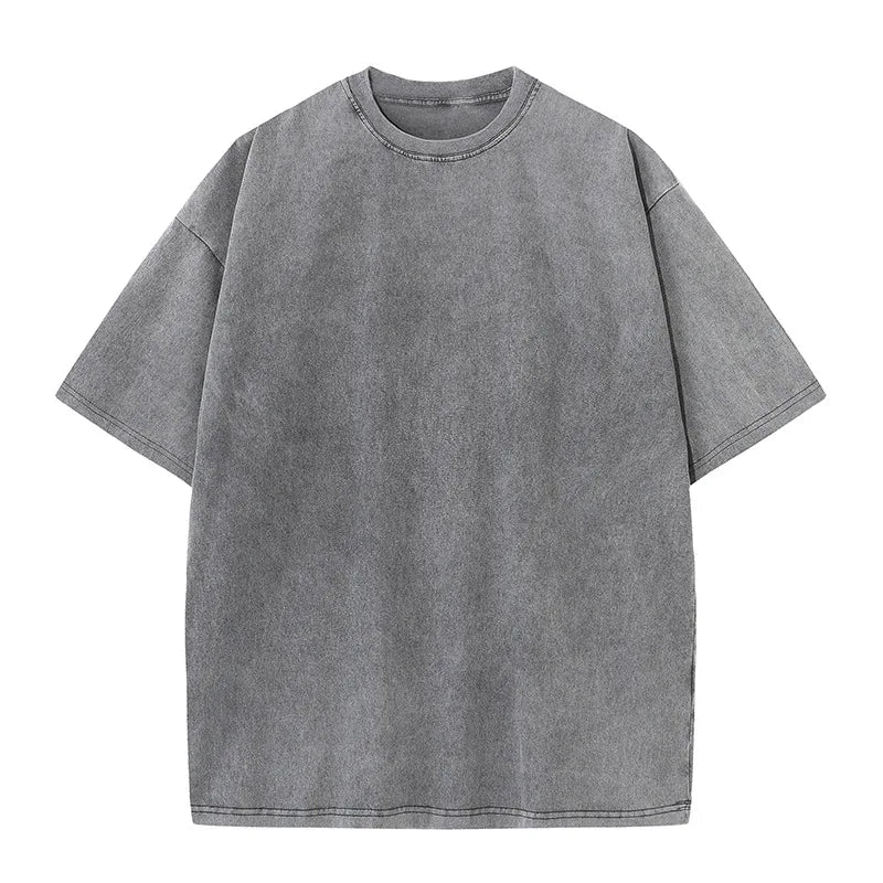 Basic grunge t-shirt voor heren
