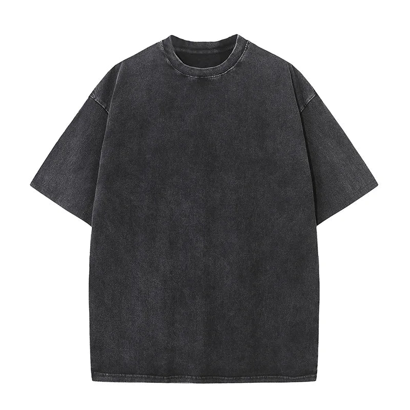 Basic grunge t-shirt voor heren