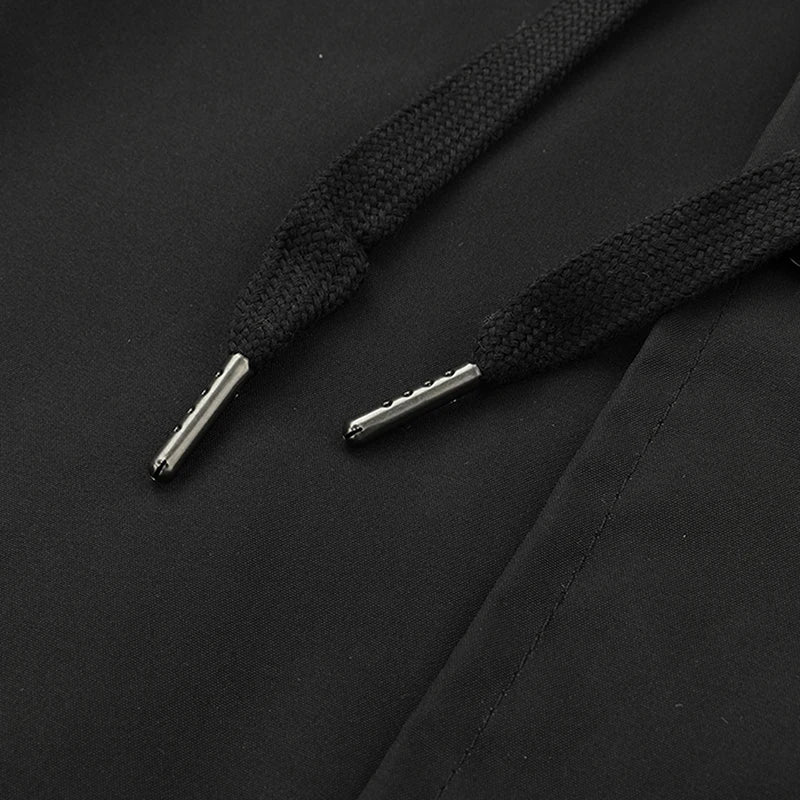 Ademend jack met capuchon