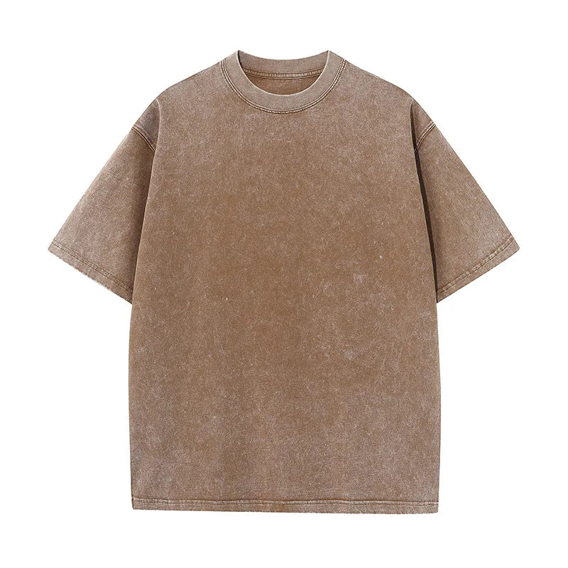 Basic grunge t-shirt voor heren