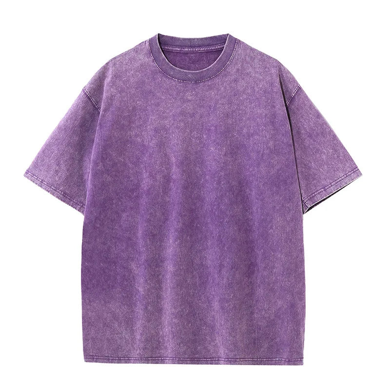 Basic grunge t-shirt voor heren