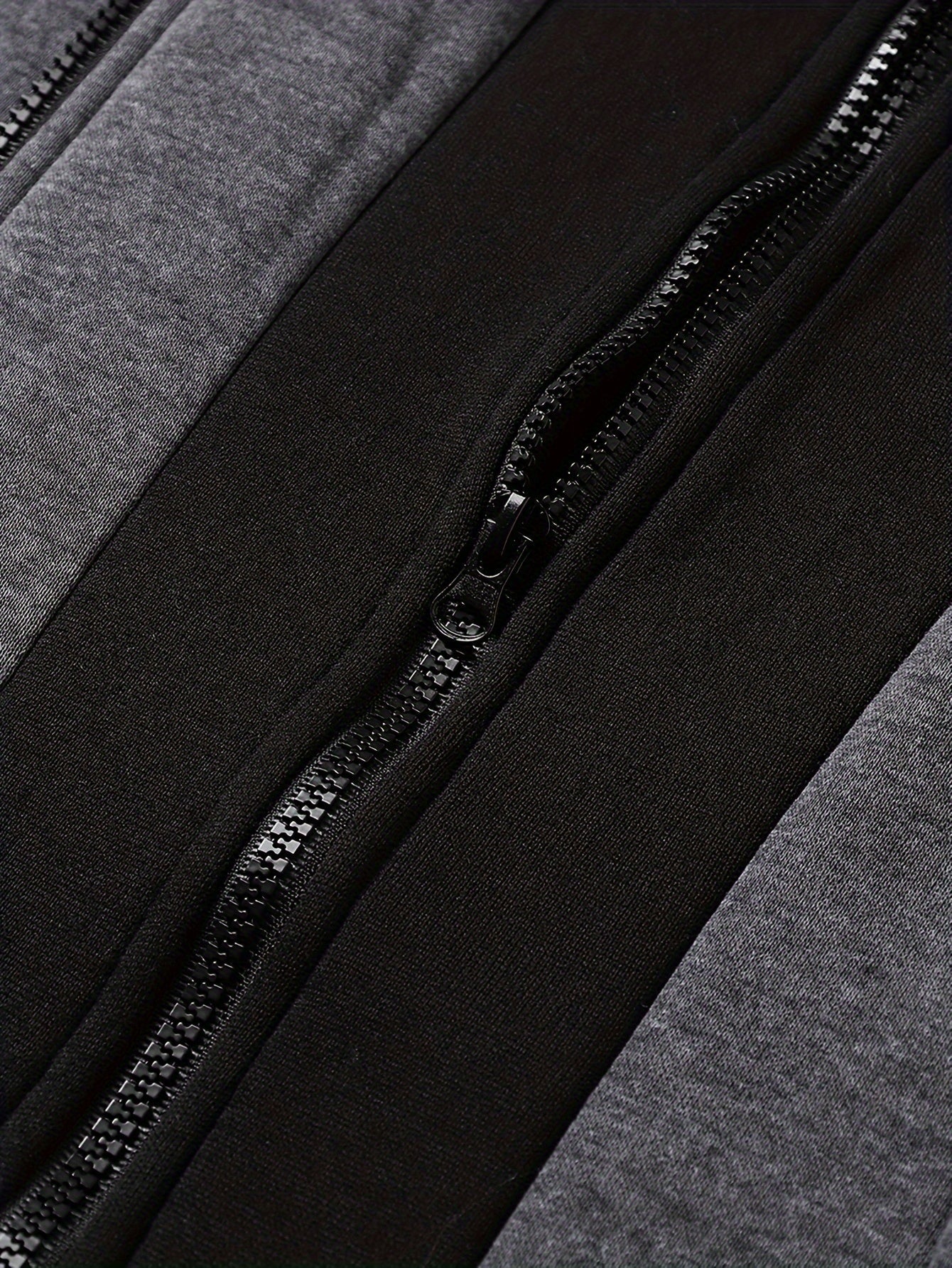 Hoodie met hoge kraag